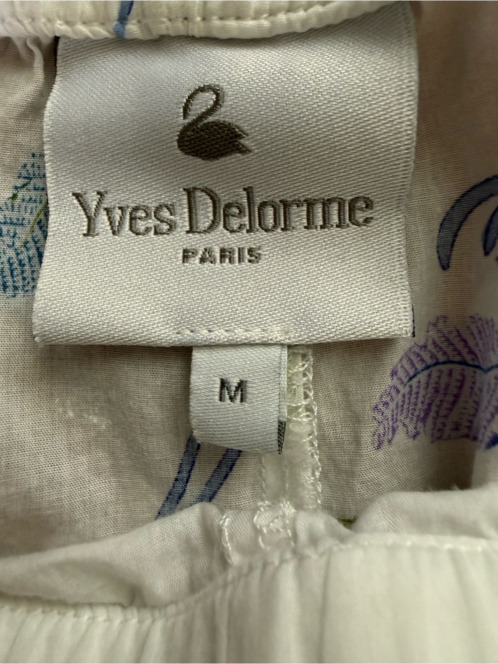 Yves Delorme Luxury Floral Pajama Set - Picture 2 of 4